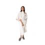 Linen Double Boho Dress Combo - White