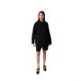 Comfy Drop Shoulder Hoodie - Black