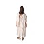 Linen Kaftan Combo Set - Cream