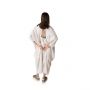 Loose Adjustable Waist Wrapped Kaftan - Cream