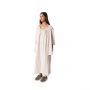 Linen Kaftan Combo Set - Cream