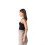 Solid Wrap Overlay Pants - Greige