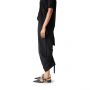  Adjustable Hem Wide Leg Pants - Black