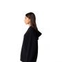 Comfy Drop Shoulder Hoodie - Black