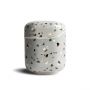 Terrazzo Ceramic Sugar Jar Grey