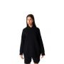 Comfy Drop Shoulder Hoodie - Black