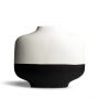 Mercana Ceramic Black & White Vase