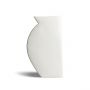 Halfina Ceramic Grey, Black & White Vase