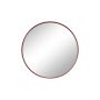 Circle Mirror - 115cm - Red