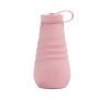 Collapsible Silicone Bottle - Carnation