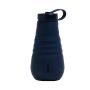 Collapsible Silicone Bottle - Denim