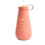 Collapsible Silicone Bottle - Apricot