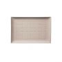 Bartram Cream Rectangular Plate