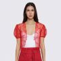 Casa Chilli Applique Shirt - Red