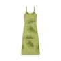 Falling Kiwis Hockney Dress - Green