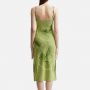 Falling Kiwis Hockney Dress - Green