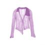 Spider Knit Shirt - Sheer Lilac