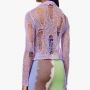 Spider Knit Shirt - Sheer Lilac