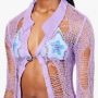 Spider Knit Shirt - Sheer Lilac