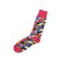 Awesome Red Zig-Zag Socks