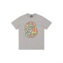 Heat Map Helmet Logo T-shirt - Grey