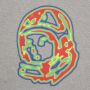 Heat Map Helmet Logo T-shirt - Grey