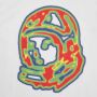 Heat Map Helmet Logo T-shirt - White